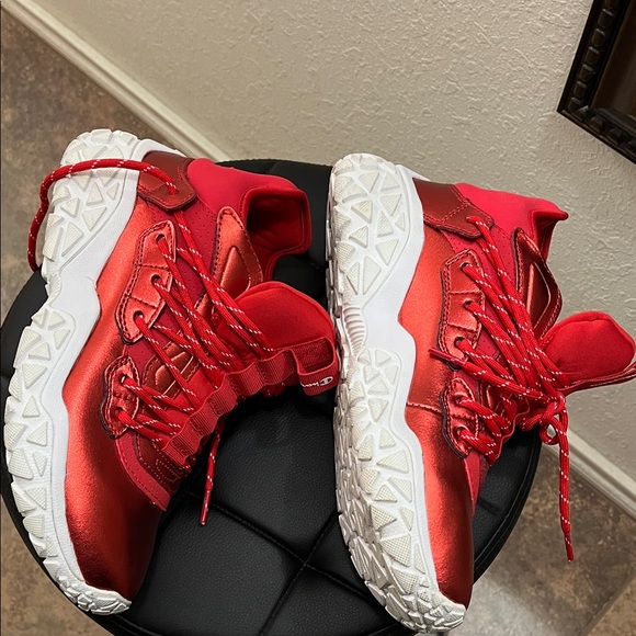 Champion Red Athletic Shoes - Picture 2 of 4